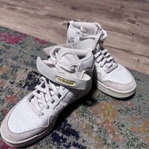 Adidas women’s white High-Top Sneakers